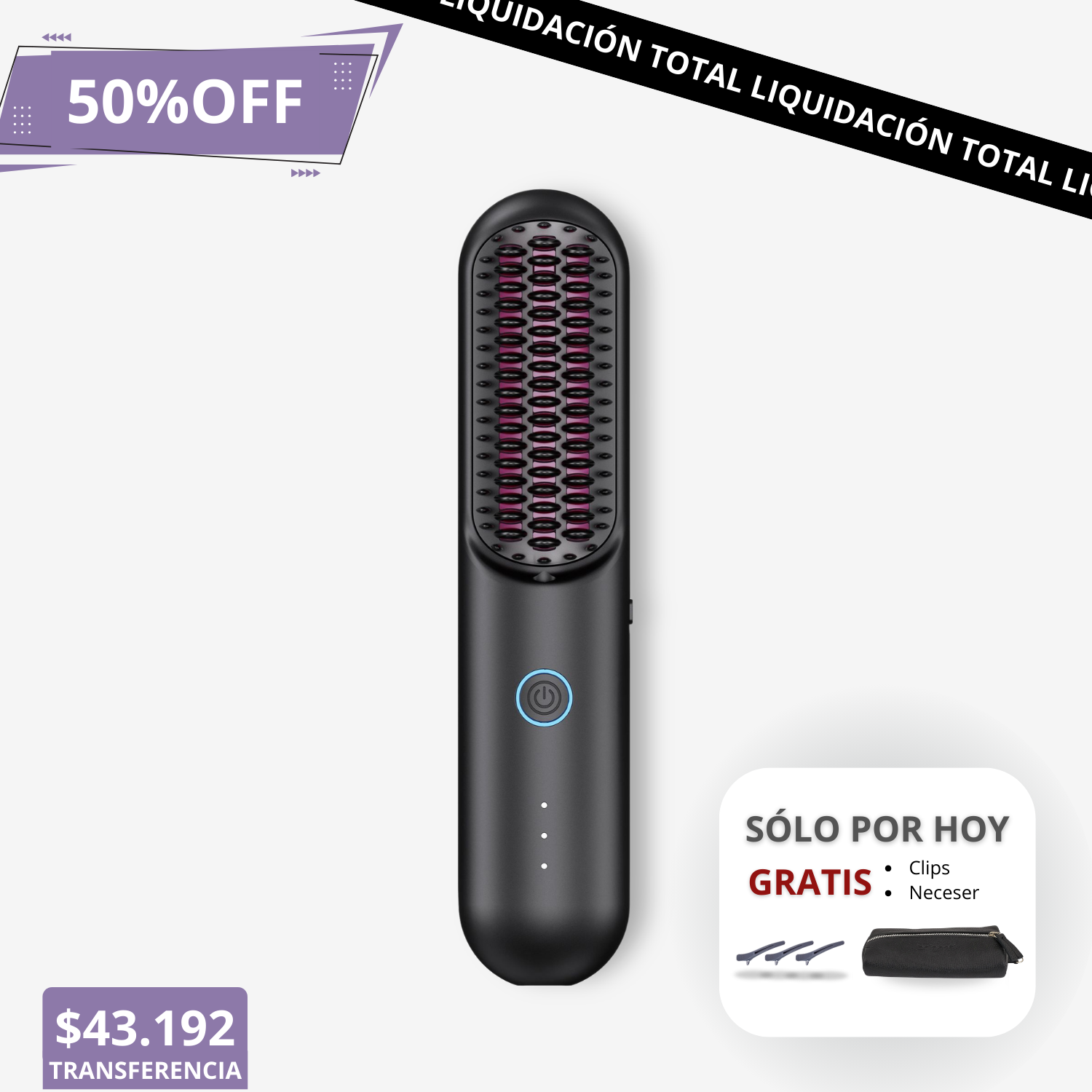 Cepillo Alisador Ultra LissGo™